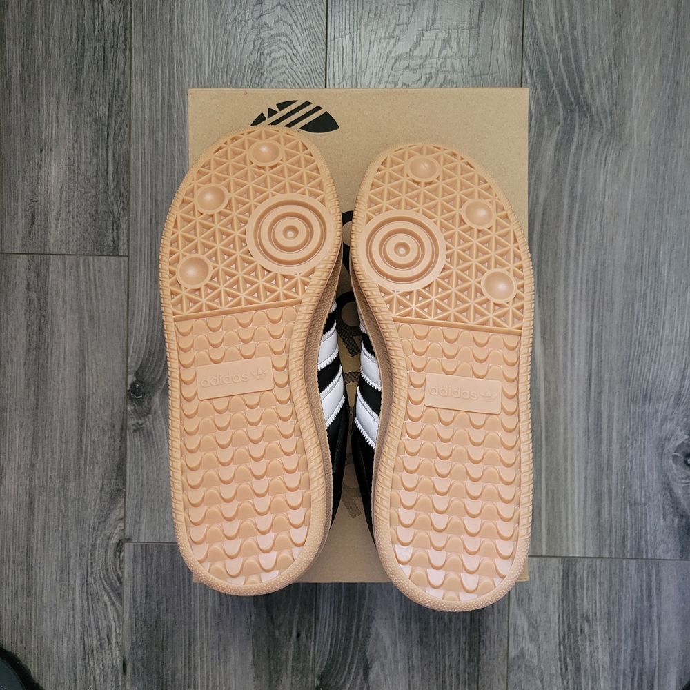 adidas Samba XLG Black White Gum Sneakers - Picture 4 of 5